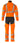 Mascot Kedeldragt med knælommer 19519 Hi-Vis orange/mørk marine str M - 3