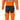 Mascot Kedeldragt med knælommer 19519 Hi-Vis orange/mørk marine str S - 3