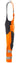 Mascot Overall med knælommer 19569 Hi-Vis orange/mørk marine str 90C52 - 4