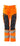 Mascot Bukser med knælommer 19578 Hi-Vis orange/mørk marine str 76C38 - 1
