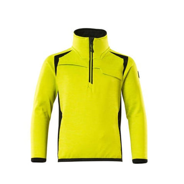 Mascot Fleecetrøje til børn 19903 Hi-Vis gul/sort str 140 - 1