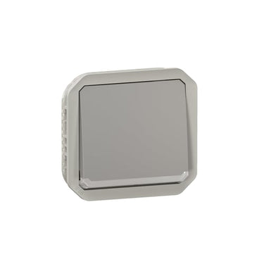PLEXO55 2-pol afbryder 10A 2 modul grå - 1