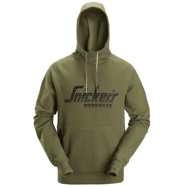 Snickers Logo 2894 Hættetrøje khaki str 3XL - 1