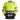 Snickers High-Vis langærmet T-shirt 2433 gul/sort klasse 2 str S - 1