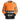 Snickers High-Vis langærmet T-shirt 2433 orange/sort klasse 2 str XL - 1
