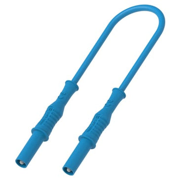 Prøveledning - 2314 Blå 200cm 2,5mm2 silikone - 1