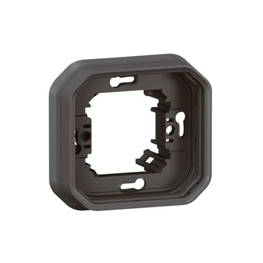 PLEXO 55 IP55 montageramme for planforsænket 2 modul antracit - 1