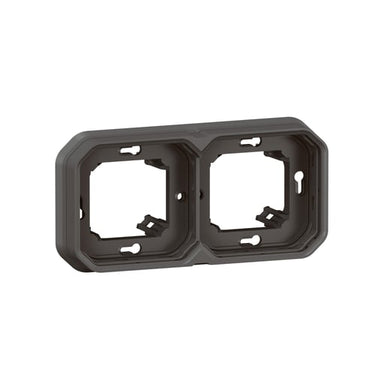 PLEXO 55 IP55 montageramme for planforsænket 4 modul antracit - 1