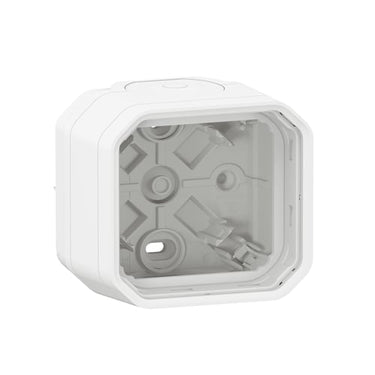 PLEXO 55 IP55 underlag 2 modul membran, hvid - 1