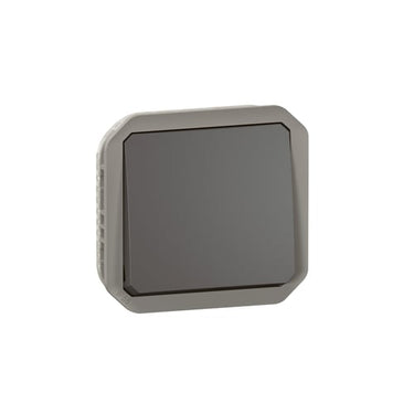 PLEXO55 korrespondanceafbryder 10A 2 modul antracit - 1