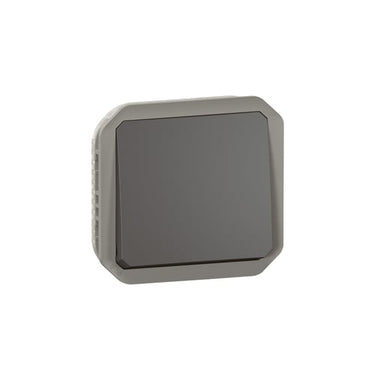 PLEXO55 trykkontakt no 10A 2 modul antracit - 1