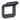 PLEXO 55 IP55 Mosaic adaptor 2 modul antracit, antracit klaplåg - 1
