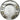 Roset 5Ldr. ø 81mm CSP termoplast hvid - 1