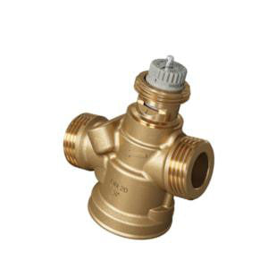 DANFOSS reguleringsventil/mængdebegrænser messing 15mm kvs 2,7 2vejs - 1
