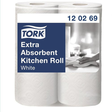 Tork Køkkenrulle Ekstra Plus 12 pk a 2 stk = 24 ruller - 1