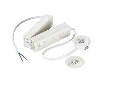 Philips Nødbelysningsspot EM150B LED 2W 135lm 3t IP20 Hvid Self-test - 1