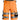 Snickers Hi-Vis shorts orange/sort kl. 1 str 54 - 1