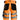 Snickers Hi-Vis shorts orange/sort kl. 1 str 60 - 2