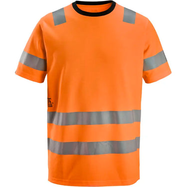 Snickers High-Vis T-shirt 2536 orange klasse 2 str M - 1