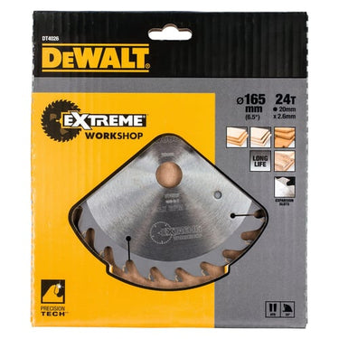 Dewalt DT4026-QZ Rundsavklinge Serie 40 Ø165mm - 1