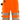Green stretchshorts kl.2 2648 Hi-Vis orange str C48 - 1