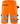 Green stretchshorts kl.2 2648 Hi-Vis orange str C48 - 2