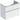 Geberit Icon vaskeskab 740 x 416 x 615 mm 2 skuffer hvid højkomprimeret trelags-spånplade lakeret blankpoleret - 1