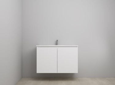 Sanibell Online møbelsæt 101x46cm mathvid med 2 låger - 1