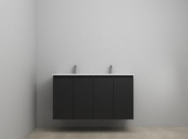 Sanibell Online møbelsæt 121x46cm matsort med 4 låger - 1
