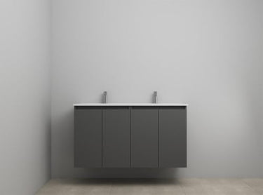 Sanibell Online møbelsæt 121x46cm mat antracit med 4 låger - 1