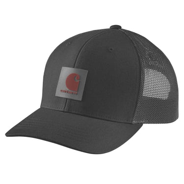 Carhartt TWILL mesh-back logopatch kasket sort - 1