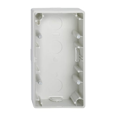 Surface-mounted housing 2-gang polar white M-Smart/Artec - 1