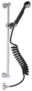 FM Mattsson Antibactus brusesæt 610mm forkromet/sort - 1