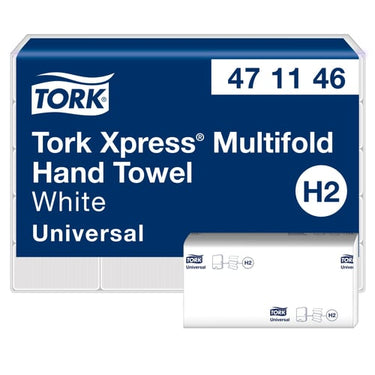 Tork Xpress Multifold Håndklædeark H2 190 stk Hvid - 1