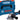 Blå Bosch Vinkelsliber GWS18V-11 SOLO 125MM L-BOXX - 1