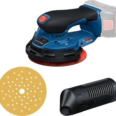 Blå Bosch Excentersliber GEX 18V-150-3 - 1