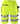 Green håndværker stretchshorts Hi-Vis gul/marine str C42 - 2