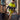 Green håndværker stretchshorts Hi-Vis gul/marine str C52 - 5