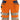 Green håndværker stretchshorts Hi-Vis orange/marine str C56 - 1