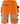 Green håndværker stretchshorts Hi-Vis orange/marine str C54 - 2
