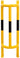 Rørbeskyttelse 1000x350x300mm - 1
