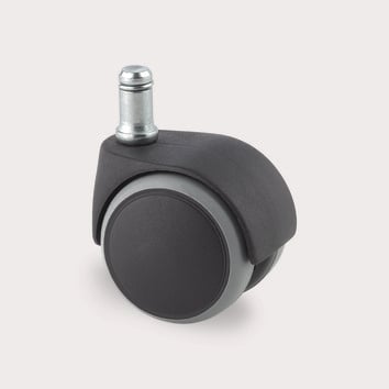50 mm Dobbelthjul til Stålfodkryds - sæt á 5 stk - 1