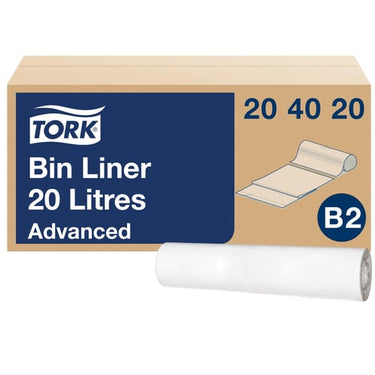Tork 204020 Affaldsposer 20L B2 10 ruller/kasse 1 rulle = 100 poser - 1