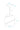 Signify myCreation Kappe Pendel E27 Gennemskinnelig Hvid 300cm kabel (Hvid) - 6