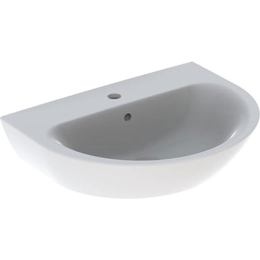 Geberit Renova håndvask 650 x 500 x 190 mm hvid porcelæn - 1
