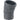 Geberit Silent Pro bøjning 15° PP MX 75mm stikmf sort - 1