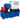 Denios Opsamlingskar Classic-line af PE til 2 IBC palletanke med PE-henstillingsflade 2260x1430xH730mm. - 3