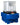 Denios Opsamlingskar Classic-line af PE til 1 IBC palletank med aftapningsområde 1280x1910xH860mm. - 1