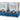 Denios Opsamlingskar Classic-line af lakeret stål med 2 gitterriste til 2 IBC palletanke 1320x 2200xH610 mm. - 2