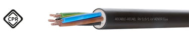 Installationskabel RV-K 1kV Eca 1X95 Sort T500 - 1
